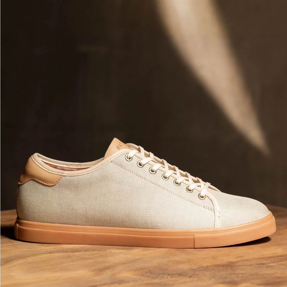 Patina/Portland Leather Men’s Low top Canvas Sneakers - M 7.5 - Picture 2 of 3